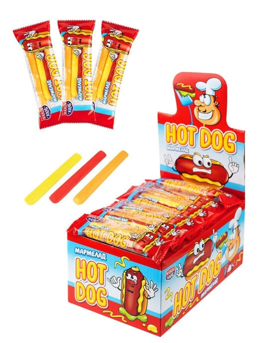 Мармелад "Hot Dog" 18 г (36 шт.упак)