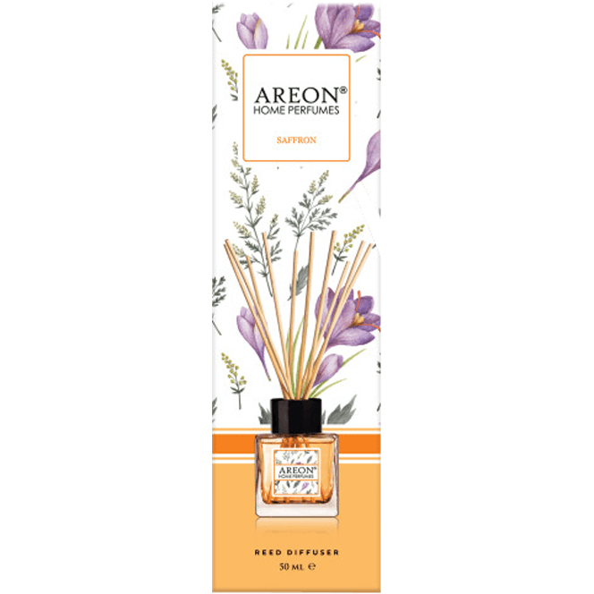 Ароматизатор для дома 50 мл Areon STICKS GARDEN GRASS Шафран