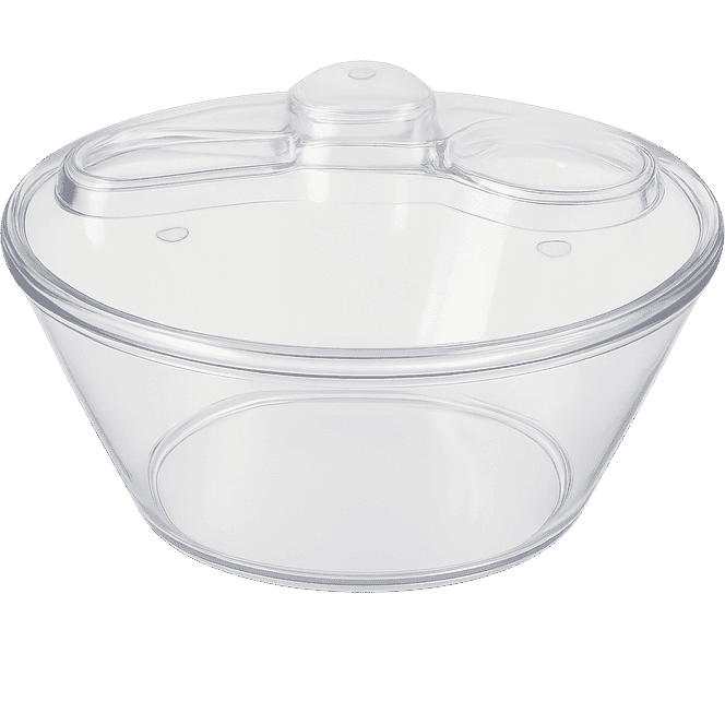 Креманка пластиковая 50 мл Овальная 100*60*61 мм, прозрачная, с крышкой и ложкой Креманка пластиковая 50 мл Овальная 100*60*61 мм, прозрачная, с крышкой и ложкой